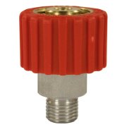 Adapter m/union 22mm utvendig gjenge - Maks 250 bar