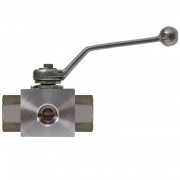 Kuleventil 3-vejs, 3/8 