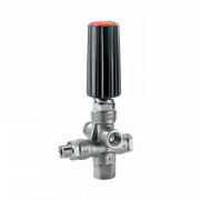 Rustfri Omlbsventil med by-pass AISI 316 3/8