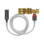 Lavtrykksinjektor med sugeslange