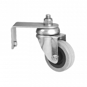 Purewash/Mosmatic Rustfrie Hjul inkl. brakett 60mm for Overflatevasker 520/750mm.