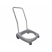 Ghibli gul plasthjulramme, komplett med styr