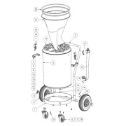 RONDA/Ghibli beholderclips metal, FZB