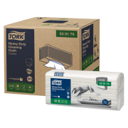 Tork 530179 W4 Rengjringsklut 1-lags Hvit 4x105 ark