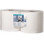 Tork 130062 trkepapir kraftig W1/W2, Hvit. 2 rll.