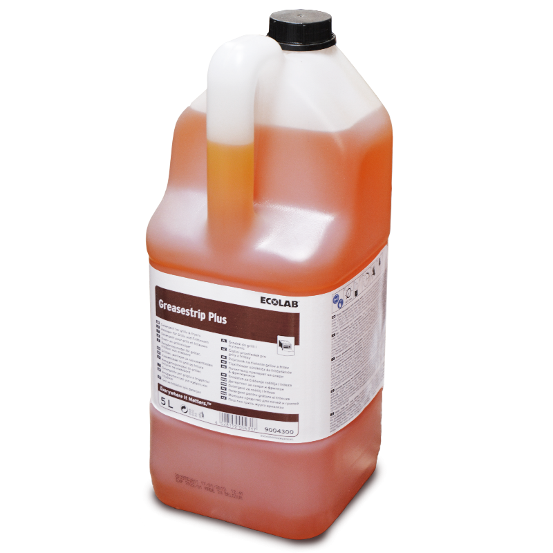 Ecolab Greasestrip Plus Ovnsrengjøring 2x5 L. Kjøkkenrenhold NOWAS AS