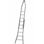 Dirks Skyvbar Vinduspusserstige - Aluminium, 2-delt