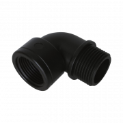 Vinkel 90 -muffe/nippel PP