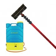 GPS Rentvann Ryggsekk + Hybrid teleskopstang & brste