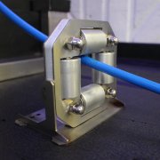 Slangefringsrulle, rustfritt stl