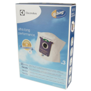 Stvsugerpose Original til Electrolux S-bag fiber, 3 stk