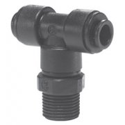 John Guest T-skru Kobling, midt konisk 