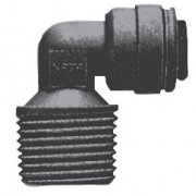 John Guest Vinklet skrudd Kobling (fast) NPTF Gjenge USA