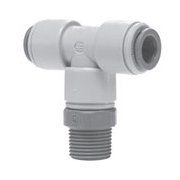 John Guest T-skru kobling, midt NPTF Gjenge USA 