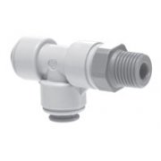 John Guest T-skru kobling, side konisk