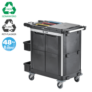 Nordic Recycle Trolley 2.0  medium dobbel dr