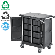 Nordic Recycle Trolley 2.0  Service Medium dobbeldr