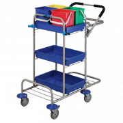 Grunnrengjringsvogn til GeniMop-systemet - rustfritt stl