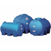 Sylindrisk vanntank, horisontal bl 2000 ltr.