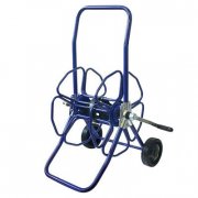 Metallslangetrommel med hjul