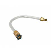 Svanehals med hytrykksdyse for takrenner 30 cm.