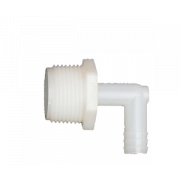 Slangestuss med vinkel til 1/2