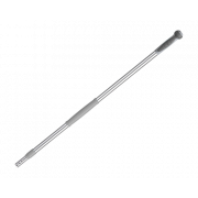 TTS Teleskopskaft med kule, 100-180cm. gr