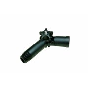 Vikan dreibar ledd, svart med rustfritt stl bolt / mutter