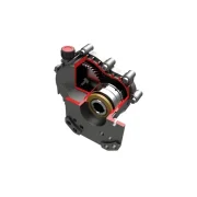 RGB24 Girkasse - 25,4 mm motoraksel / 24 mm giraksel, tverrm�l 89 mm, maks 24 hk