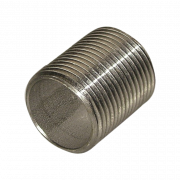 Nippelrr Rustfri, 22mm. 3/8''