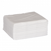 konomiserviett, 1-lags, 1/4 fold, 33x33cm, hvit 6000 stk