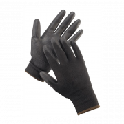 Hanske Bunting Light Svart