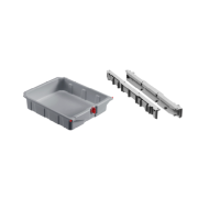 TTS skuffe med l�s til GreenHotel, 10 L - Gr�