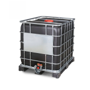 Stasjon�r vanntank 1000 L, 150 mm lokk - Sort