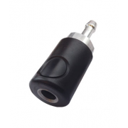 OWS Hurtigkobling (hun) med av/p-knapp - 8 mm