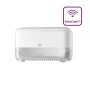 Tork Twin Mid-size Dispenser Toalettpapir uten hylse - T7 hvit