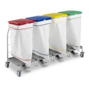 Linvogn Dust 4167 - 4x70 L. med pedaler