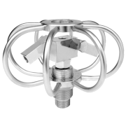 Mosmatic Regulerbar RotorJET, rustfri, maks 275 bar, innlp 1/4