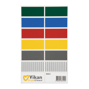 Vikan fargekode klistremerker