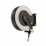 Automatisk slangeopruller, pulverlakkert